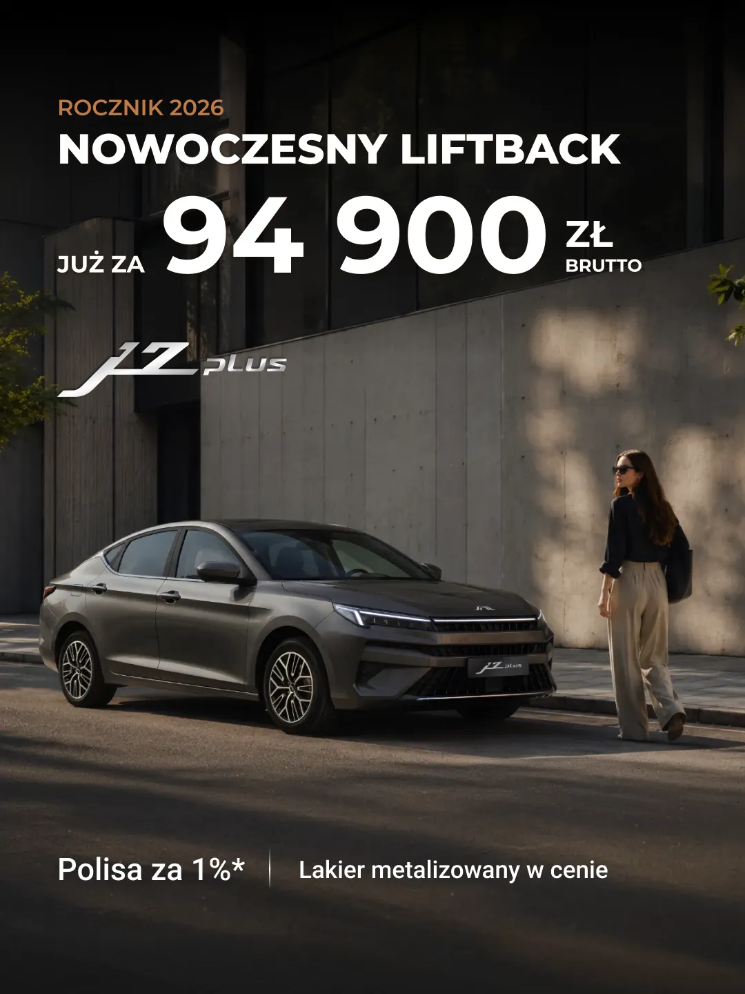 JAC J7 PLUS — Nowy rocznik już za 94 900 zł brutto