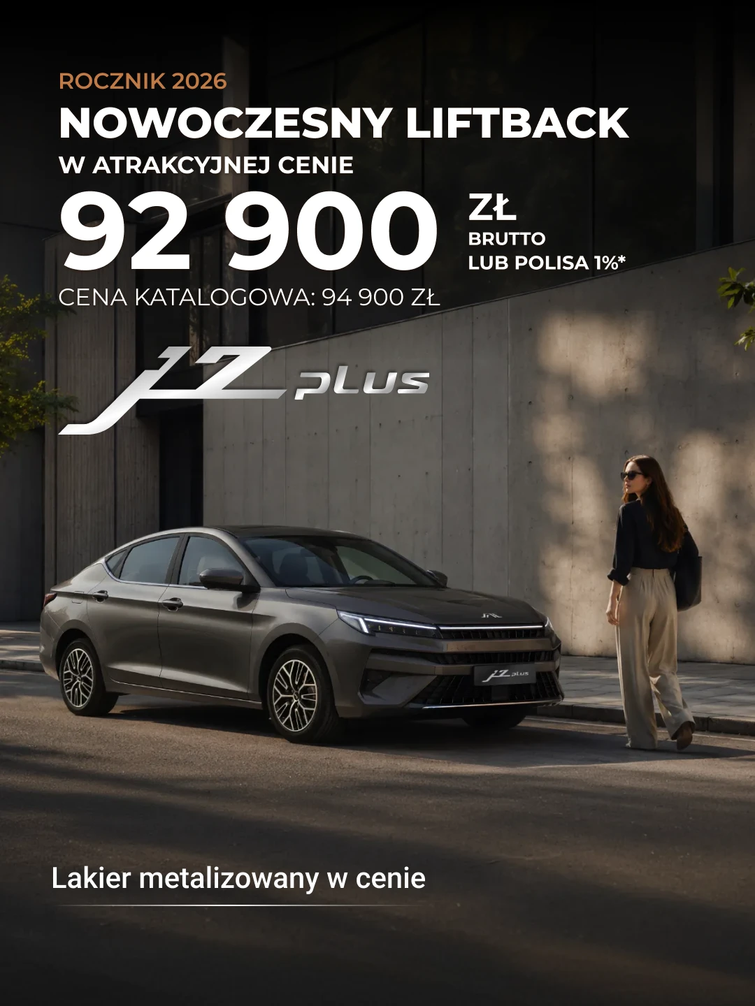 JAC J7 PLUS — Nowy rocznik już za 92 900 zł brutto