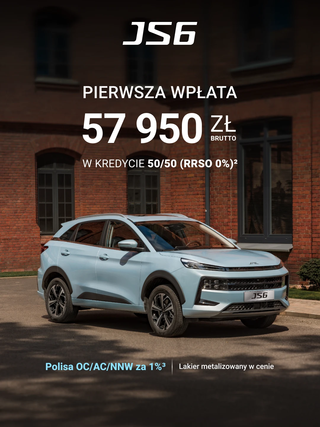JAC JS6 — oferta specjalna