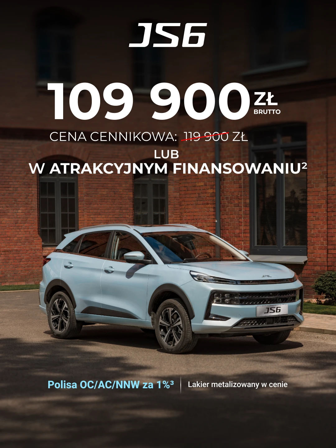 JAC JS6 — oferta specjalna