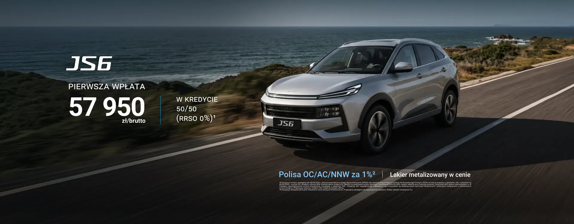 Wyjątkowa oferta JS6 — już za 115 900 zł brutto